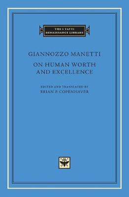 Book cover for On Human Worth and Excellence