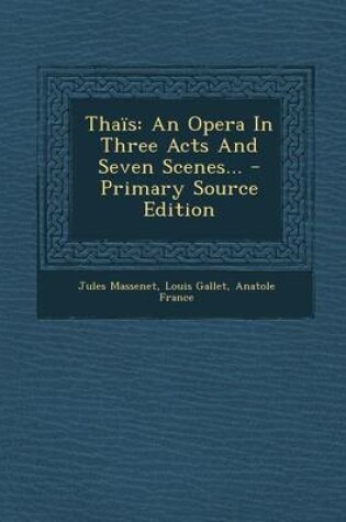 Cover of Thais