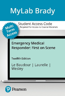 Book cover for MyLab BRADY with Pearson eText for Emergency Medical Responder