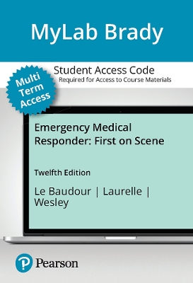 Book cover for MyLab BRADY with Pearson eText for Emergency Medical Responder