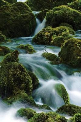 Book cover for Moss Waterfall Notebook