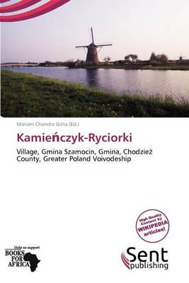 Book cover for Kamie Czyk-Ryciorki
