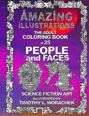 Book cover for Amazing Illustrations-PEOPLE and FACES
