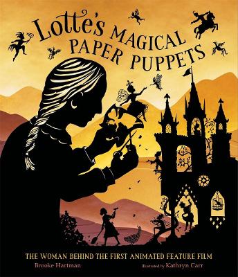 Book cover for Lotte's Magical Paper Puppets