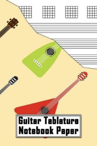 Cover of Guitar Tablature Notebook Paper