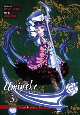 Book cover for Umineko WHEN THEY CRY Episode 5: End of the Golden Witch, Vol. 3