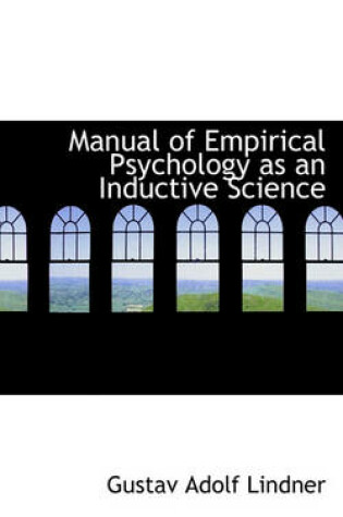 Cover of Manual of Empirical Psychology as an Inductive Science