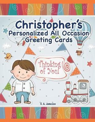 Book cover for Christopher's Personalized All Occasion Greeting Cards