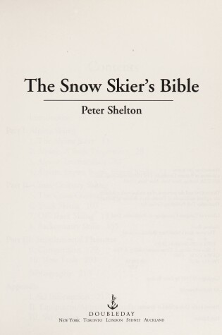 Cover of The Snow Skier's Bible