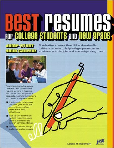 Book cover for Best Resumes for College Stude