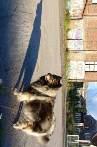 Cover of A Keeshond Dog Going on a Walk Journal