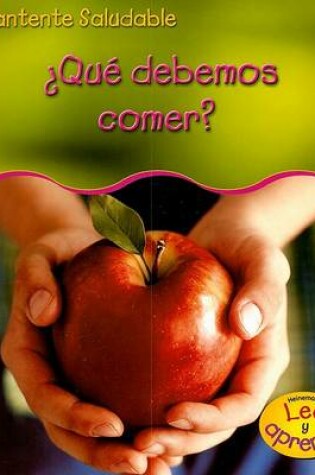 Cover of ?que Debemos Comer?