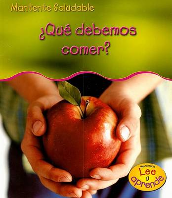 Book cover for ¿qué Debemos Comer?