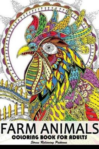 Cover of Farm Animal Coloring Books for Adults