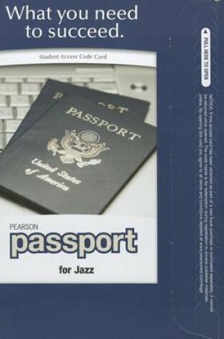 Cover of Pearson Passport -- Standalone Access Card -- for Jazz