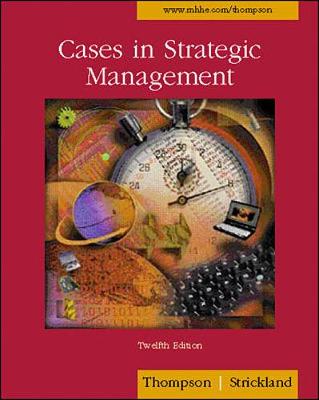 Book cover for Cases in Strategic Management with PowerWeb