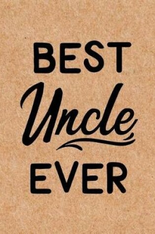 Cover of Best Uncle Ever