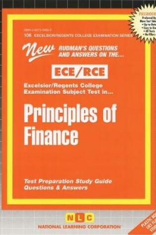 Cover of Principles of Finance