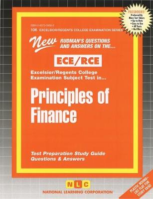 Book cover for Principles of Finance