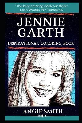 Book cover for Jennie Garth Inspirational Coloring Book