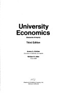 Book cover for University Economics