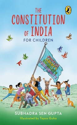 Book cover for The Constitution of India for Children