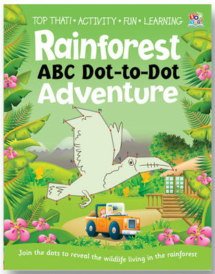 Book cover for Rainforest ABC Dot-to-dot Adventure