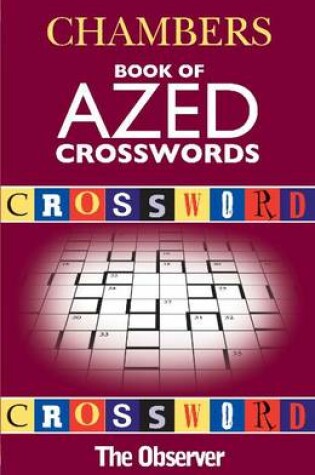 Cover of Chambers Book of Azed Crosswords