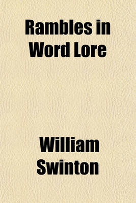 Book cover for Rambles in Word Lore