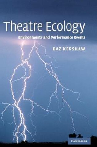 Cover of Theatre Ecology