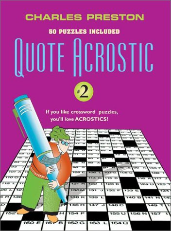 Book cover for Quote Acrostic 2