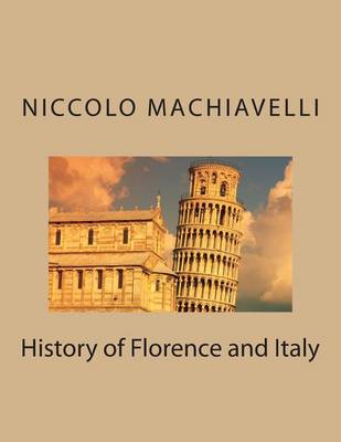 Book cover for History of Florence and Italy