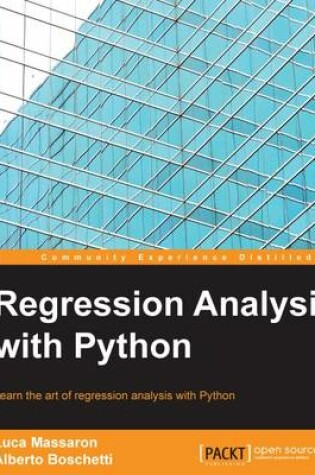 Cover of Regression Analysis with Python
