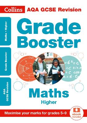 Book cover for AQA GCSE 9-1 Maths Higher Grade Booster (Grades 5-9)