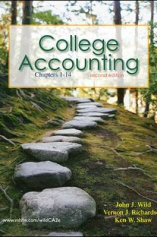 Cover of College Accounting Ch 1-14 with Annual Report
