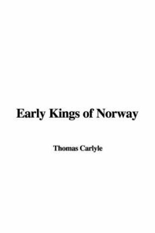 Cover of Early Kings of Norway