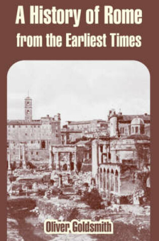 Cover of A History of Rome from the Earliest Times