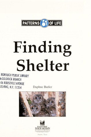 Cover of Finding Shelter