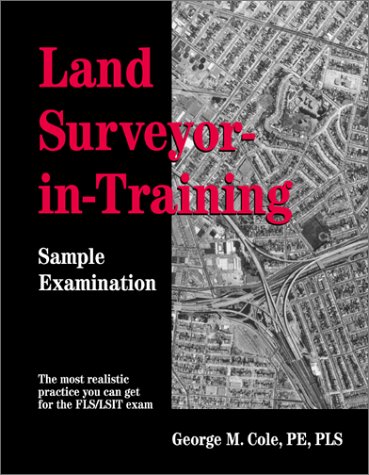 Book cover for Land Surveyor-in-training