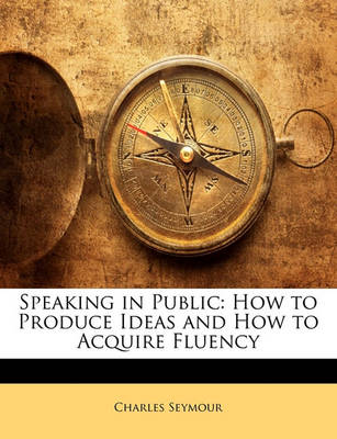 Book cover for Speaking in Public