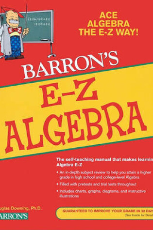 Cover of Barron's E-Z Algebra