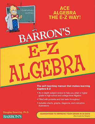 Book cover for Barron's E-Z Algebra