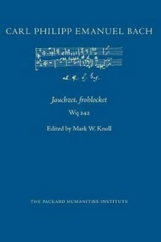 Cover of Jauchzet, frohlocket, Wq 242