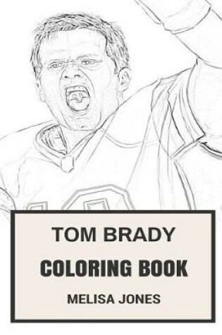 Cover of Tom Brady Coloring Book