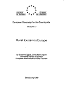 Book cover for Rural tourism in Europe