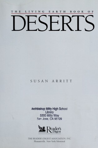 Cover of Living Earth Deserts