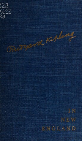 Book cover for Rudyard Kipling in New England