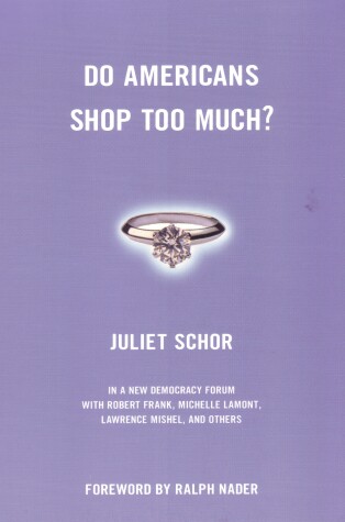 Book cover for Do Americans Shop Too Much?