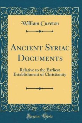 Cover of Ancient Syriac Documents