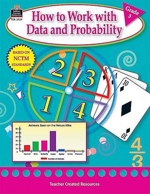 Book cover for How to Work with Data & Probability, Grade 3